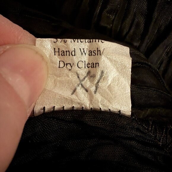 LEE ANDERSEN Elderberry Duster 1X Plus Eclectic Patchwork Unique Artsy Lagenlook - Picture 10 of 10